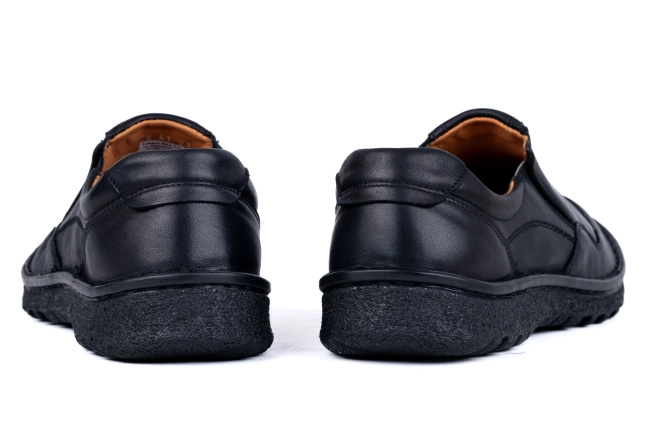 Męskie półbuty w tęgości K -stopa szeroka , do rozmiaru 49 Łukbut 0855K-4-W-001