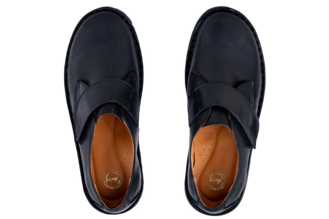 Półbuty damskie komfortowe wiązane , na szersze stopy Łukbut 17940-3-J-100 