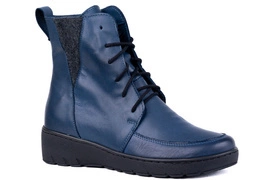 Trzewiki damskie z wyższą cholewką Łukbut 21530-3-Z-436