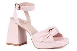 Szałowe sandały z kokardą Łukbut 21630-3-L-012