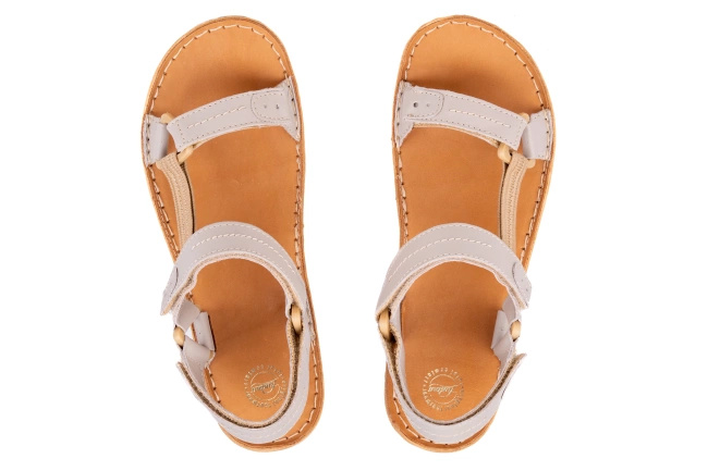 Sandały damskie na rzepy Łukbut 6360-2-L-550