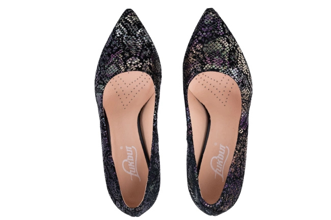 Skórzane szpilki damskie Łukbut 21440-3-J-620