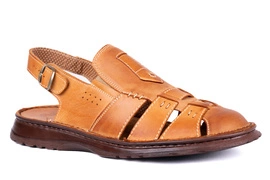 Sandały męskie dziurkowane Łukbut 09720-4-L-022