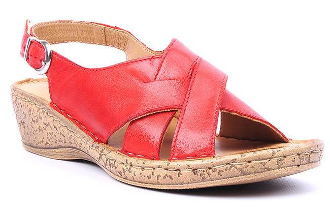 Komfortowe sandały damskie Łukbut 1418