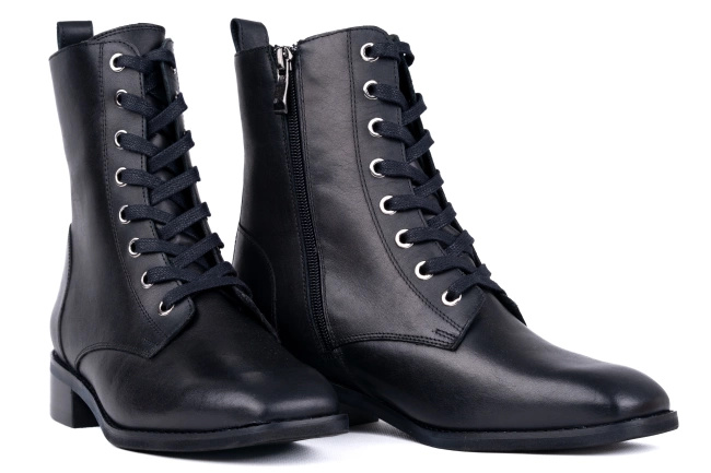 Botki damskie czarne 26550-3-Z-001 