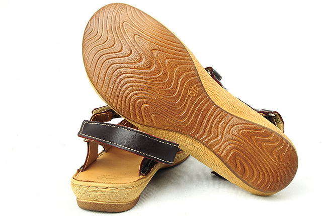 Sportowe sandały damskie  na rzepy Łukbut 637