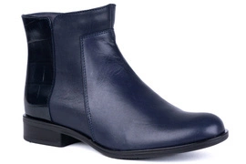 Botki damskie granatowe Łukbut 13270-3-Z-220Ł/296Ł