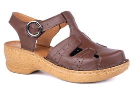 Sandały damskie na platformie z atypoślizgiem Łukbut 06550-3-L-025