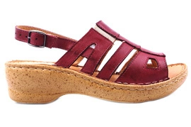 Sandały damskie na platformie Łukbut 1995 – podeszwa antypoślizgowa