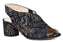 Sandały damskie na klocku  Łukbut 24470-3-L-724