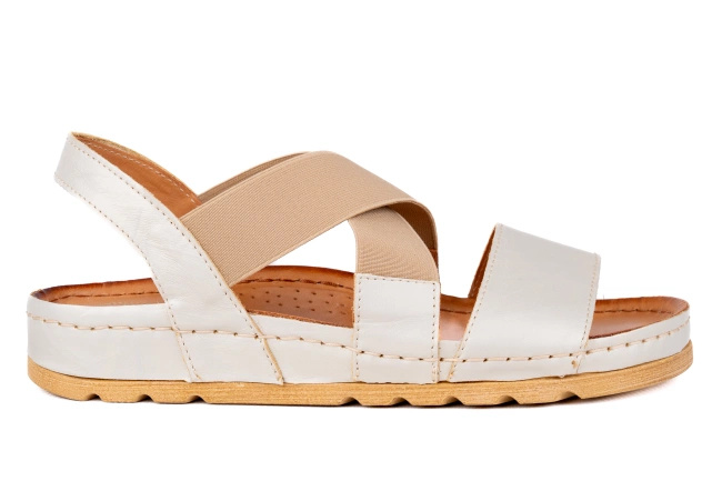 Sandałki na lato z gumkami Łukbut 20780-3-L-052