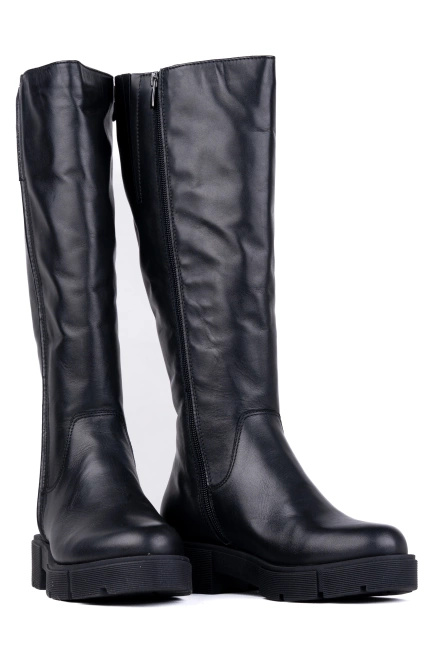 Kozaki damskie skórzane Łukbut 26080-3-Z-001