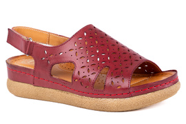 Sandały damskie na grubszej podeszwie Łukbut 22680-3-L-209