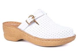 Drewniaki damskie na platformie Łukbut 06710-3-L-007