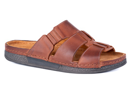 Klapki męskie na wygodnej podeszwie Łukbut 22580-4-L-003