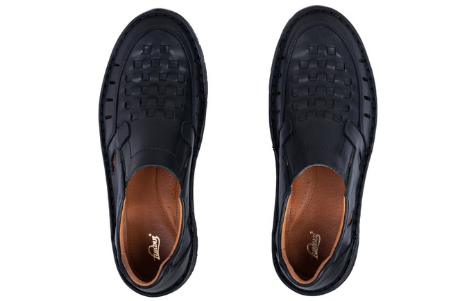 Męskie półbuty w tęgości K na szeroką stopę  , dostępne do rozmiaru 49 Łukbut 1402