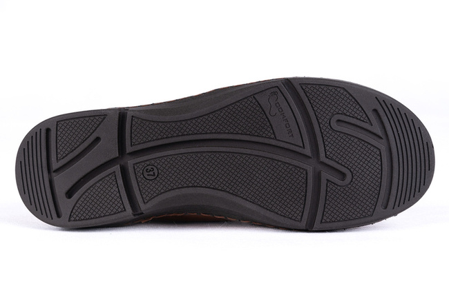 Trzewiki damskie brązowe Łukbut 06750-3-Z-153 