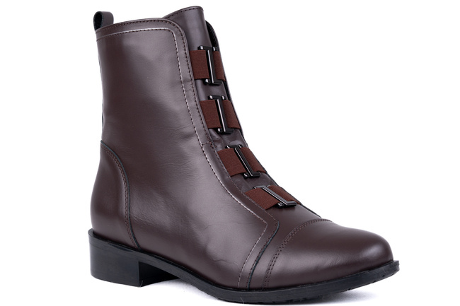 Botki damskie Łukbut 29890-3-Z-330