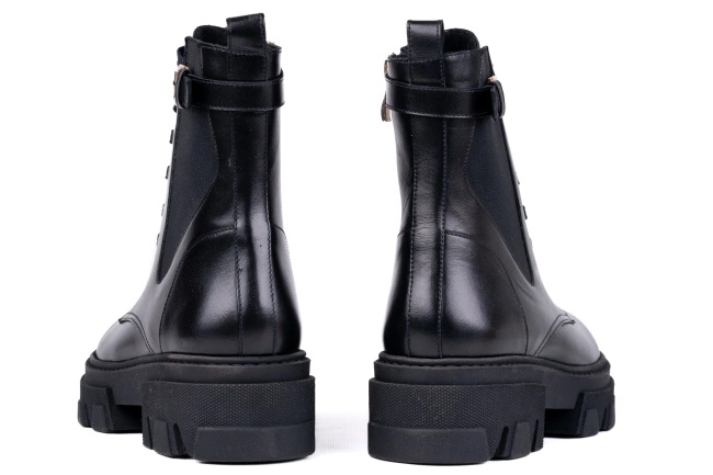 Trapery damskie na traktorowej podeszwie Łukbut 26590-3-Z-001