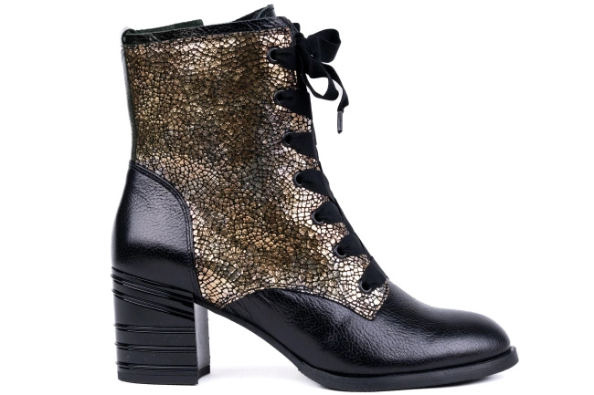 Botki damskie Łukbut 29850-3-Z-734