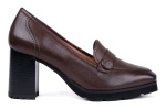 Skórzane czółenka damskie Łukbut 29010-3-J-330 