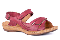 Sportowe sandały damskie  na rzepy  Łukbut 6370-3-L-209