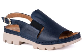 Sandały damskie na traktorowej podeszwie 20850-3-L-436