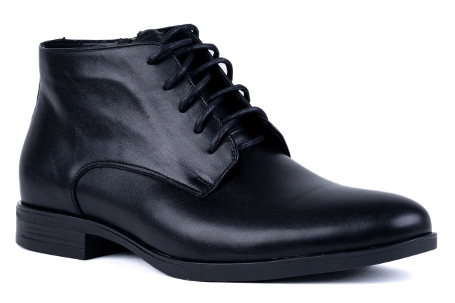 Trzewiki  męskie na zimę, ocieplane  Łukbut 25800-3-Z-001 