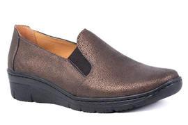 Damskie pólbuty komfortowe na koturnie Łukbut 18400-3-J-644