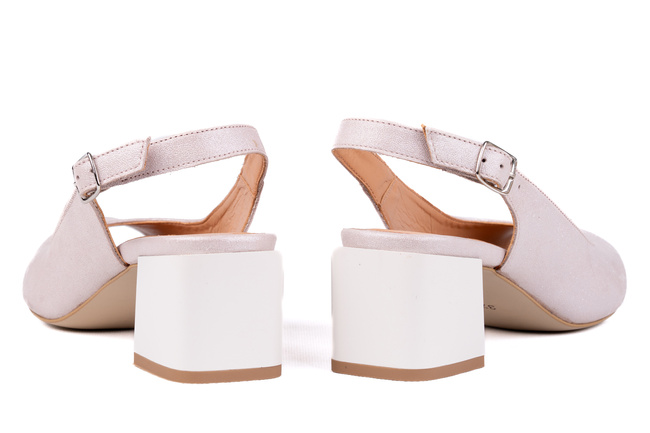 Skórzane sandały damskie Łukbut 21770-3-L-286 