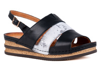 Sandały damskie na koturnie Łukbut 24780-3-L-100