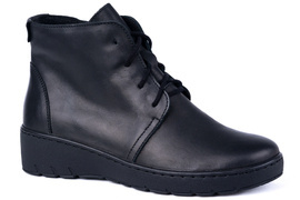 Trzewiki damskie czarne Łukbut 13240-3-Z-100