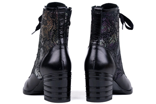 Botki damskie Łukbut 29850-3-Z-620