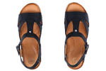 Sandały damskie na szersze stopy komfortowe Łukbut 11010-3-L-100 