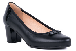 Skórzane czółenka damskie  Łukbut 25200-4-J-001