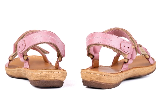 Sandały damskie na rzepy Łukbut 6360-2-L-030