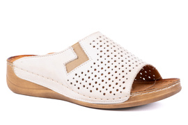 Klapki damskie na wygodnej podeszwie Łukbut 21110-3-L-264