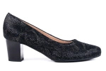 Czarne klasyczne czółenka damskie Łukbut 21370-3-J-732 