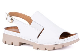 Sandały damskie na traktorowej podeszwie Łukbut 20850-3-L-007