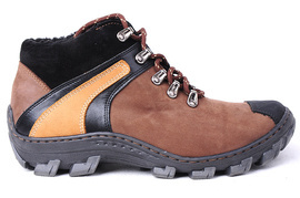 Brązowe trekkingi damskie Łukbut 621