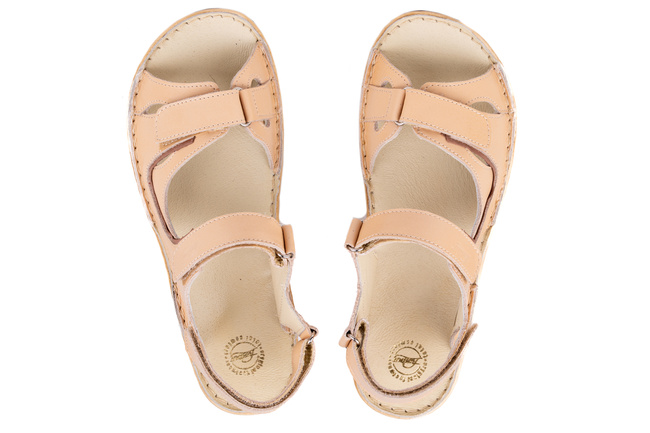 Sportowe sandały damskie na rzepy Łukbut 6370-3-L-016