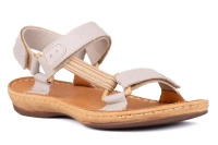 Sandały damskie na rzepy Łukbut 6360-2-L-550