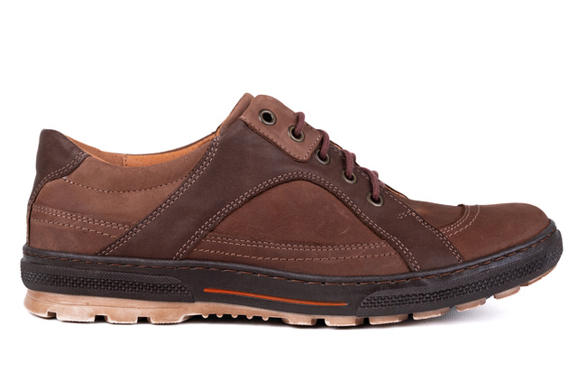 Męskie półbuty w stylu sportowym  Łukbut 9030-4-W-109