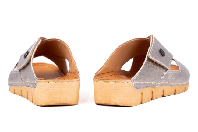 Skórzane klapki Łukbut 14510-3-L-702