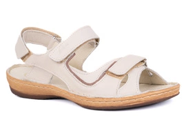 Sportowe sandały damskie na rzepy Łukbut 6370-3-L-586