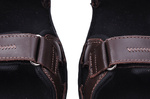 Męskie sandały brązowe na rzepy Łukbut  991