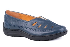 Wygodne półbuty damskie o poszerzonej tęgości H , Łukbut 5010-3-W-639