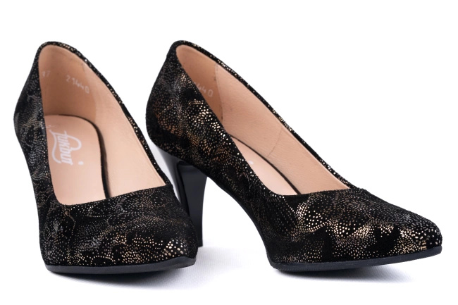 Skórzane szpilki damskie Łukbut 21440-3-J-635