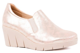 Czółenka damskie na koturnie Łukbut 24260-3-J-489