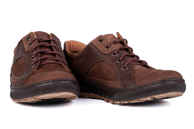 Męskie półbuty w stylu sportowym  Łukbut 9030-4-W-109